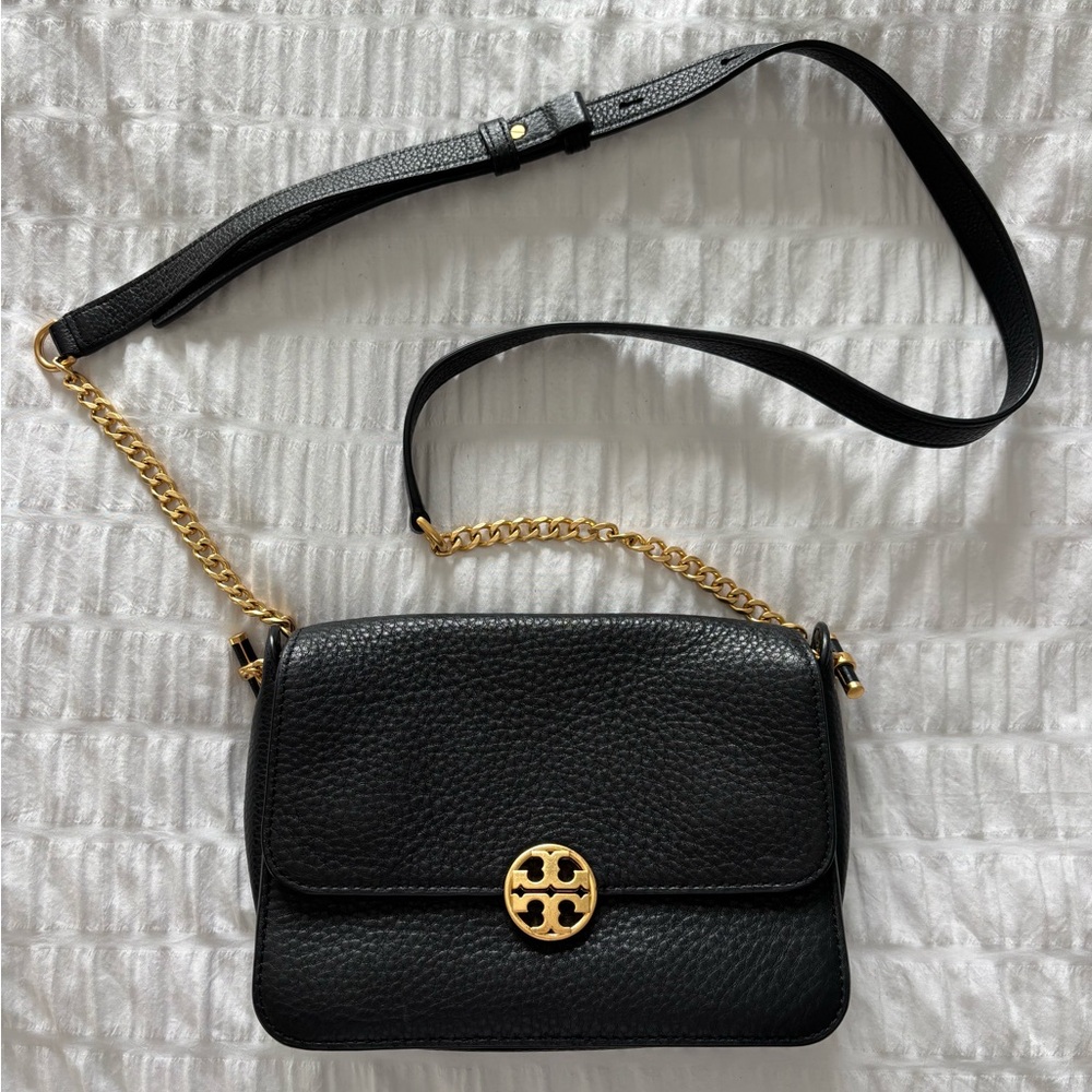 Tory Burch Black Leather Bag